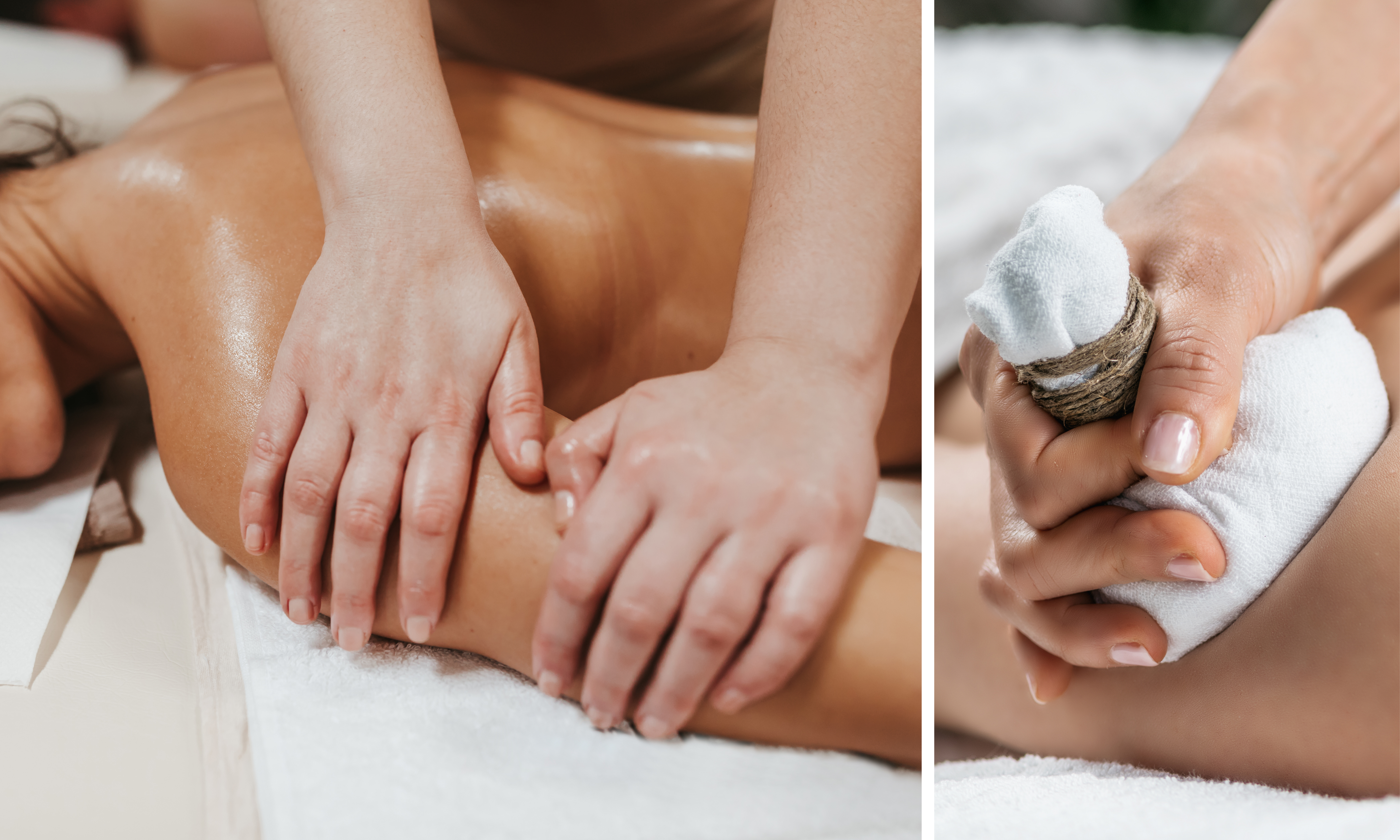 OIL MASSAGE WITH HOT COMPRESS (WHOLE BODY)