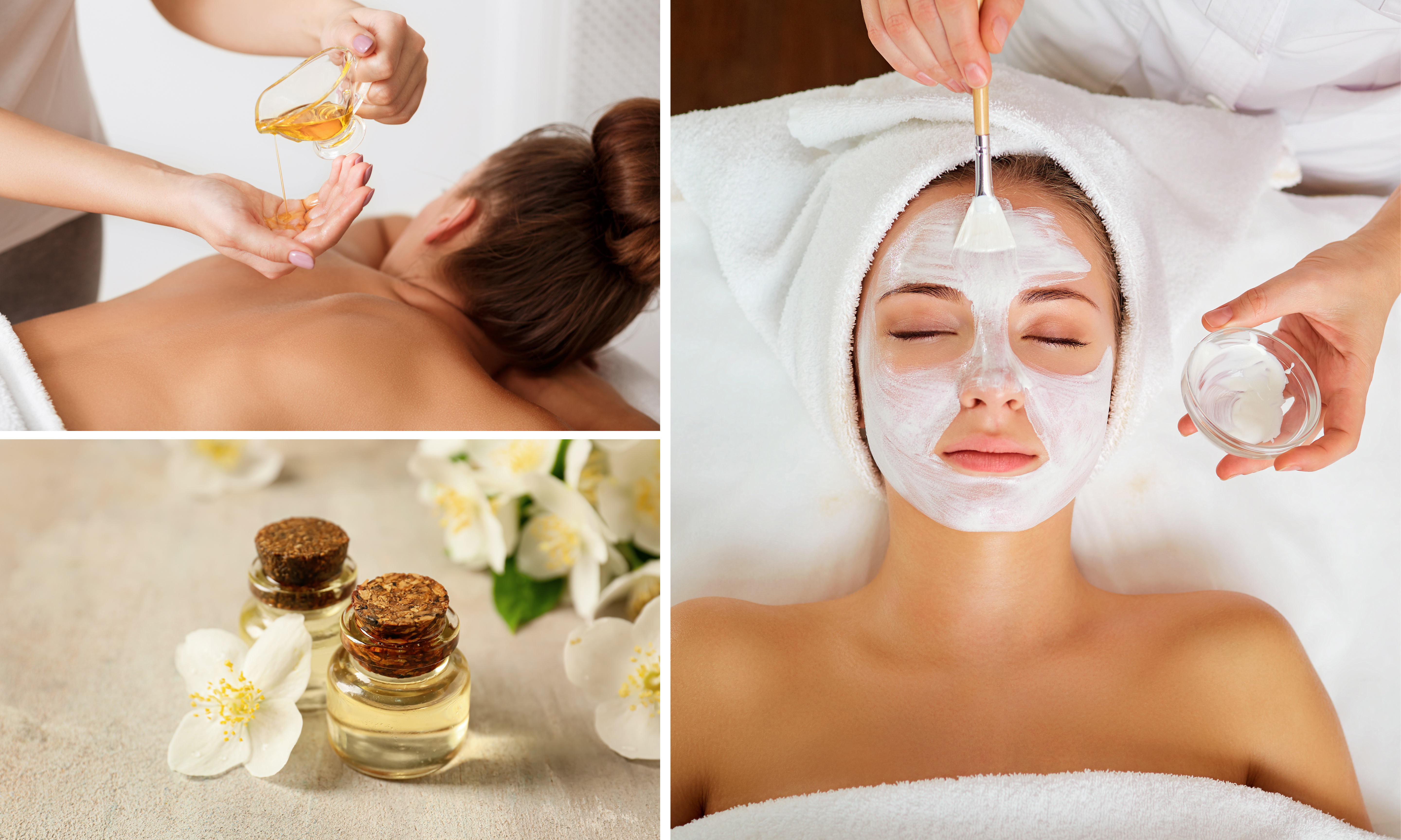 AROMATHERAPY OIL MASSAGE COLLAGEN FACIAL MASK